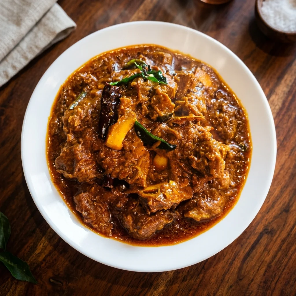 Malabar Goat Curry at Swad Restaurant Lethbridge